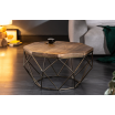 Stolik kawowy Diamond 70cm Mango - Invicta