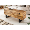 Stolik kawowy Faktoria Loft mango naturalny - Invicta