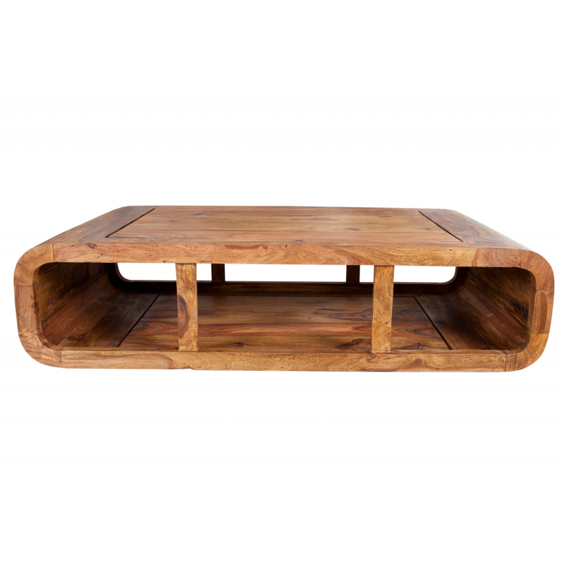 Stolik kawowy Curved Sheesham - Invicta