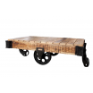 Stolik kawowy Railway 120cm Mango - Invicta