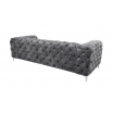 Sofa New Barok ciemnoszary - Invicta