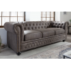 Sofa Niagara 3 szary antyczny - Invicta