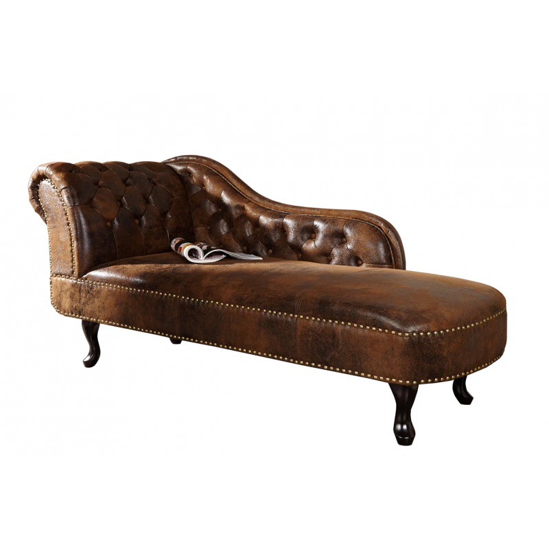 Sofa Niagara antyczny brązowy - Invicta