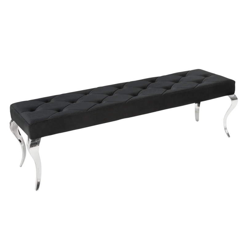 Ławka Modern Barock 170cm czarny - Invicta
