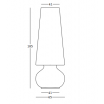 Lampa Fade - Plust