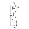 Wazon Moai 126 - Plust