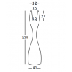 Wazon Moai 175 - Plust