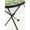 Stolik boczny Clack Mosaic Green Blue Ø35cm