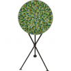 Stolik boczny Clack Mosaic Green Blue Ø35cm