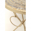 Stolik boczny Clack Mosaic Brown Ø35cm