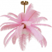 Lampa wisząca Feather Palm Pink Ø87 cm