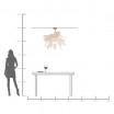 Lampa wisząca Feather Palm White Ø87 cm