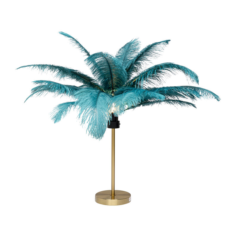 Lampa stołowa Feather Palm Green 60cm