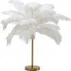 Lampa stołowa Feather Palm White 60cm