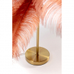 Lampa stołowa Feather Palm Rusty Red 60cm
