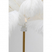 Lampa podłogowa Feather Palm White 165cm