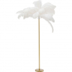 Lampa podłogowa Feather Palm White 165cm