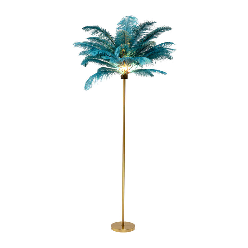 Lampa podłogowa Feather Palm Green 165cm