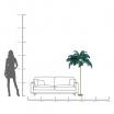 Lampa podłogowa Feather Palm Green 165cm