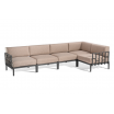 Sofa Enjoy 5, antracytowy stelaż - Gaber