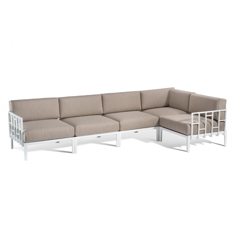 Sofa Enjoy 5, biały stelaż - Gaber