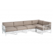 Sofa Enjoy 5, biały stelaż - Gaber