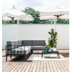 Sofa Enjoy 5, biały stelaż - Gaber
