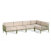 Sofa Enjoy 5, zielony stelaż - Gaber