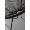 Fotel Acapulco Mono Black - Kare