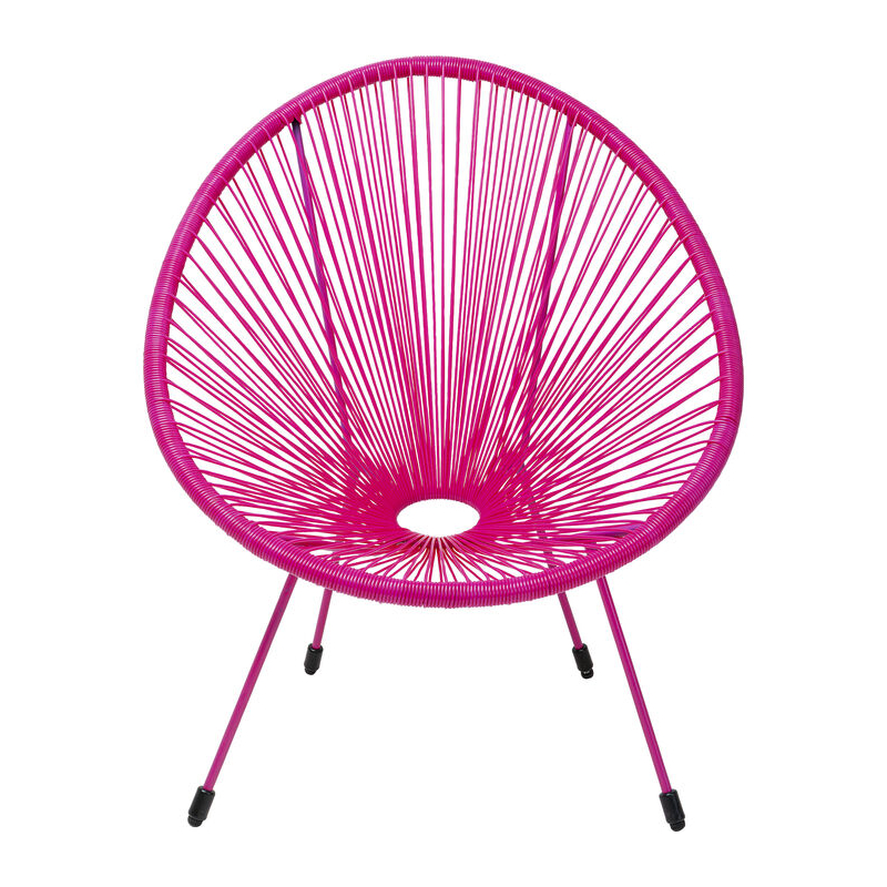 Fotel Acapulco Mono Pink - Kare