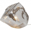 Lampa stołowa Aura Smoke Ø30cm - Kare