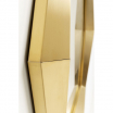 Lustro Octagon Gold 80 x 80 cm - Kare