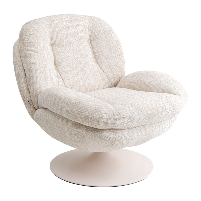 Fotel obrotowy Cosy Beige - Kare