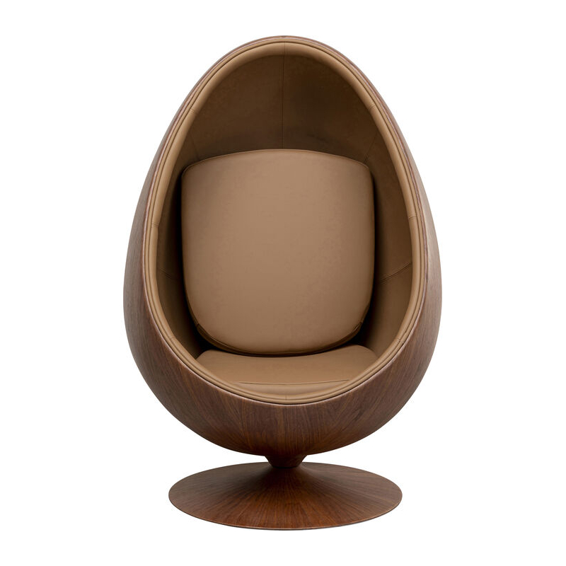 Fotel obrotowy Eye Ball Walnut - Kare