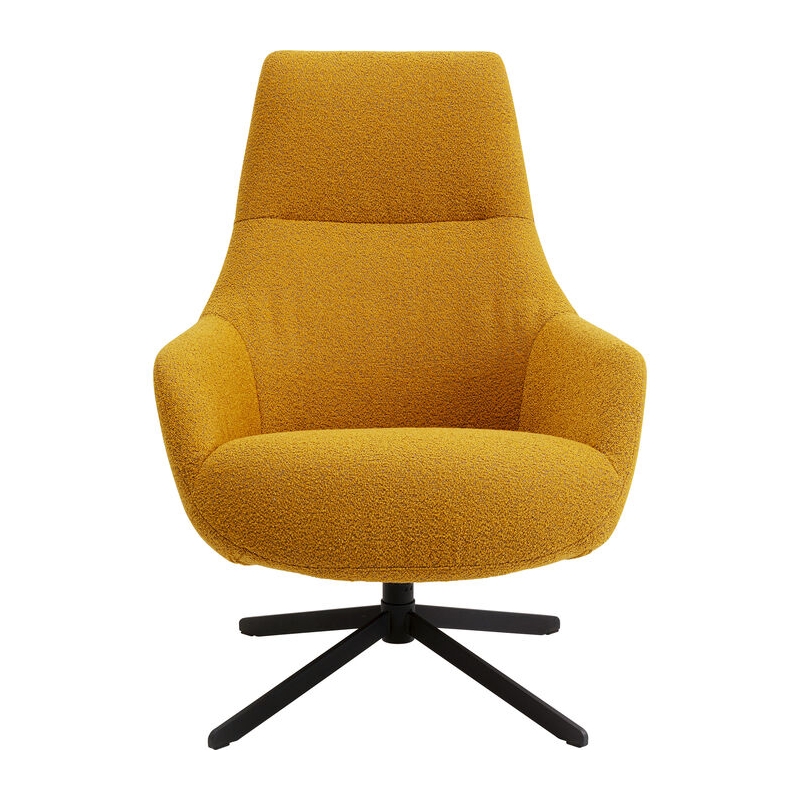 Fotel obrotowy Mimi Yellow - Kare