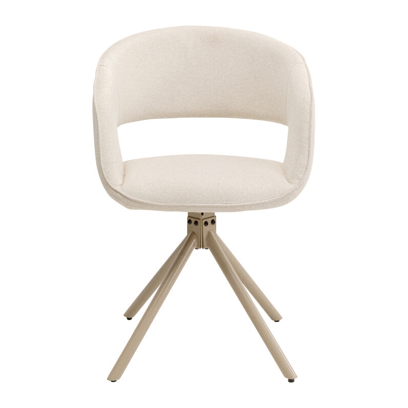 Krzesło obrotowe Gina Greige - Kare