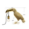Lampa stołowa Toucan Gold - Kare