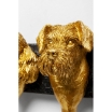 Wieszak ścienny Dog Family Gold 31 cm - Kare