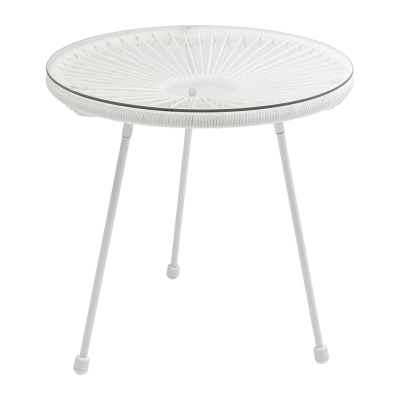 Stolik kawowy Acapulco Mono White - Kare