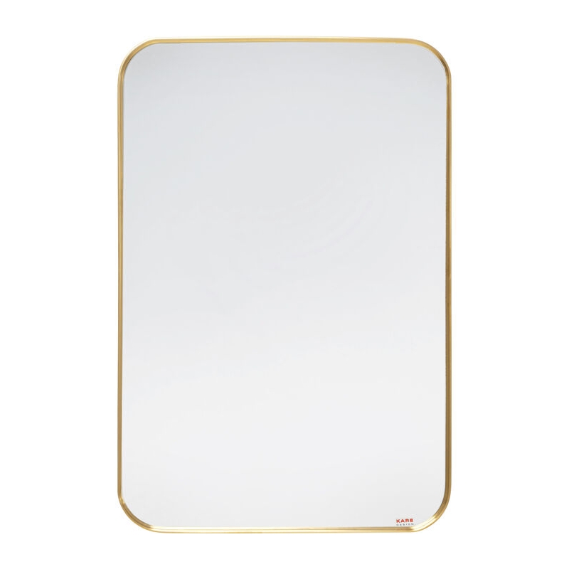 Lustro Simply Brass 80x120cm - Kare