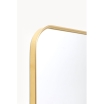 Lustro Simply Brass 80x120cm - Kare