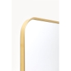 Lustro Simply Brass 60x90cm - Kare