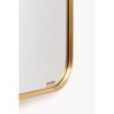 Lustro Simply Brass 60x90cm - Kare