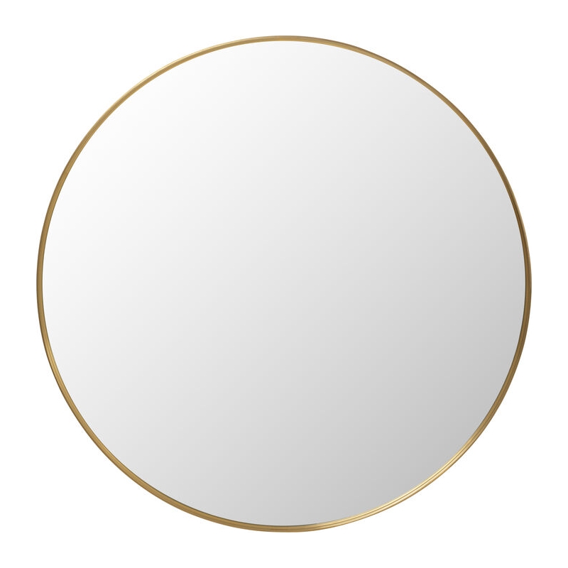 Lustro Simply Brass Ø90cm - Kare