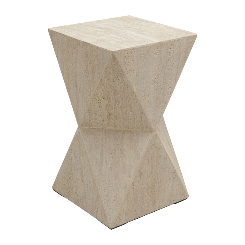 Stolik boczny Travertino 54 cm - Kare