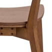 Krzesło Roxby orzechowe - Actona