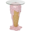Stolik boczny Ice Cream Pink Ø 48cm - Kare