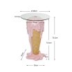 Stolik boczny Ice Cream Pink Ø 48cm - Kare
