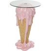 Stolik boczny Ice Cream Pink Ø 48cm - Kare