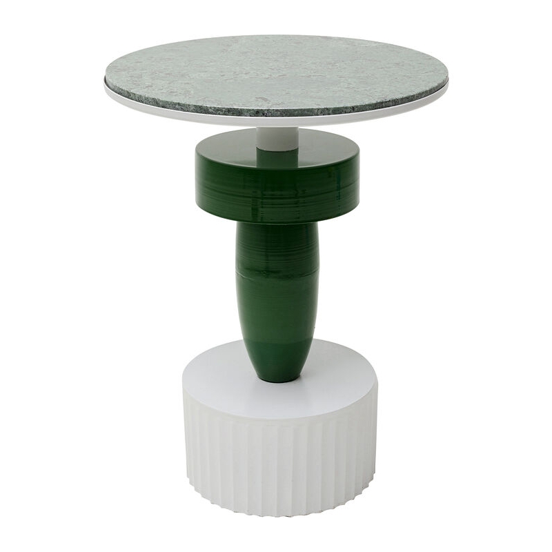 Stolik boczny Memphis Green Ø40cm - Kare